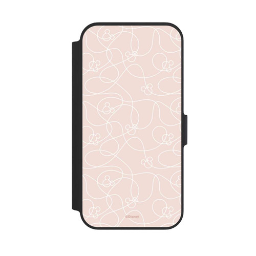Apple iPhone 13 Pro NIVOflip Micky Line Art Pattern Rose 