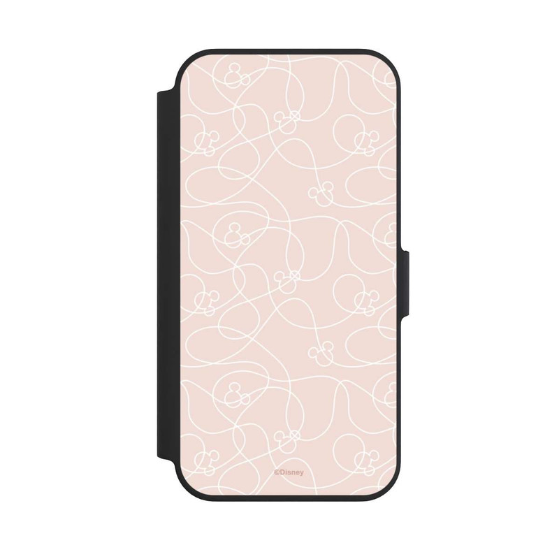 iPhone 13 Pro NIVOflip Micky Line Art Pattern Rose 
