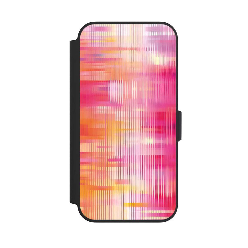 iPhone 13 Pro NIVOflip Glitch Pink Orange