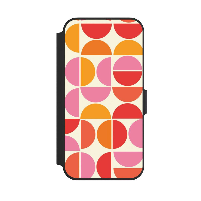 iPhone 13 Pro NIVOflip Motif Tendance Rétro Orange