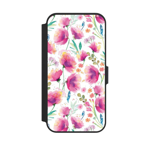 Apple iPhone 13 Pro NIVOflip Watercolor Abstract Poppies