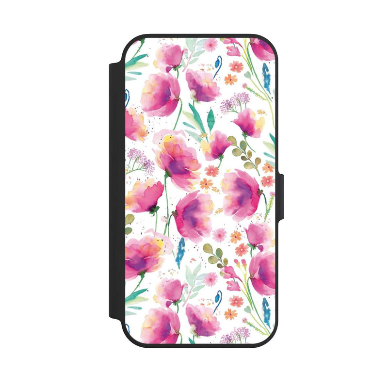 iPhone 13 Pro NIVOflip Watercolor Abstract Poppies