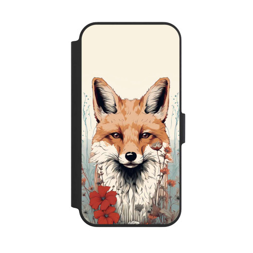 Apple iPhone 13 Pro NIVOflip  Fox with Flowers