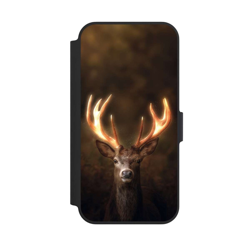 iPhone 13 Pro NIVOflip Hirsch Goldenes Geweih