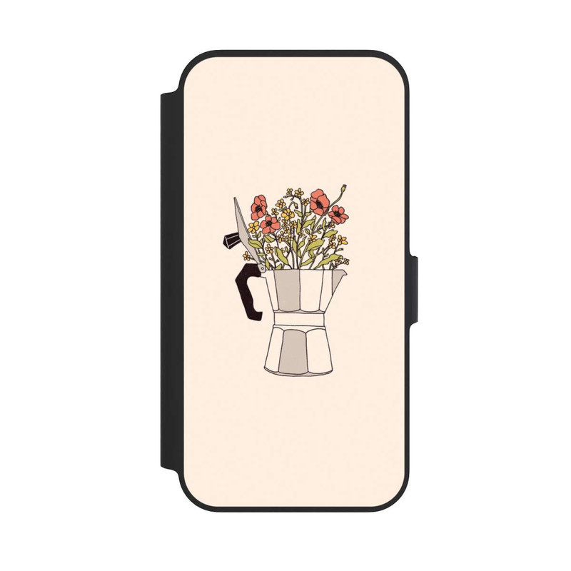 iPhone 13 Pro NIVOflip Fleurs Moka