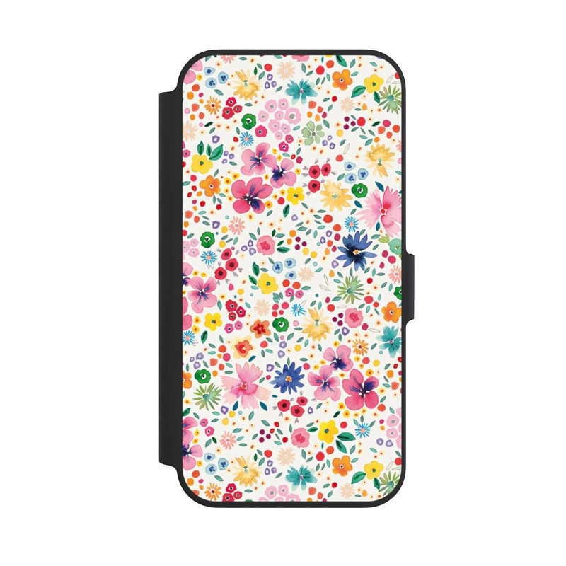 iPhone 13 Pro NIVOflip Millefleurs Pink Spring Garden