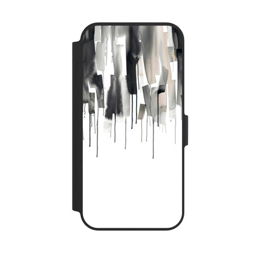 Apple iPhone 13 Pro NIVOflip Watery Stripes Japandi Black