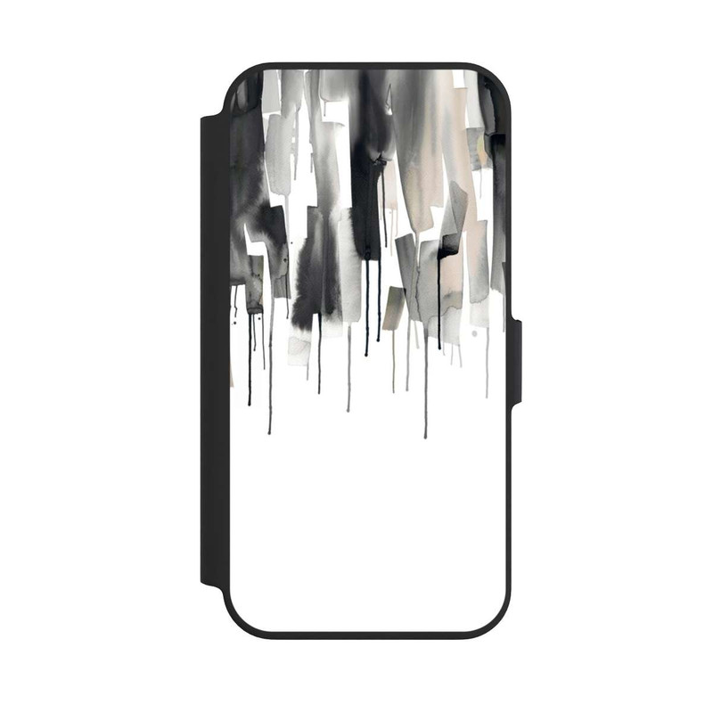 iPhone 13 Pro NIVOflip Watery Stripes Japandi Black