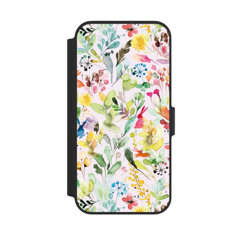 iPhone 13 Pro NIVOflip Wild Flowers Meadow Pink