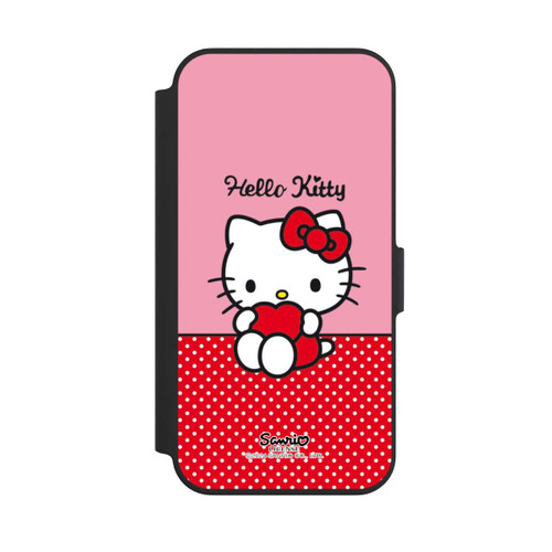 Apple iPhone 13 Pro NIVOflip Hello Kitty sitzend mit Herz