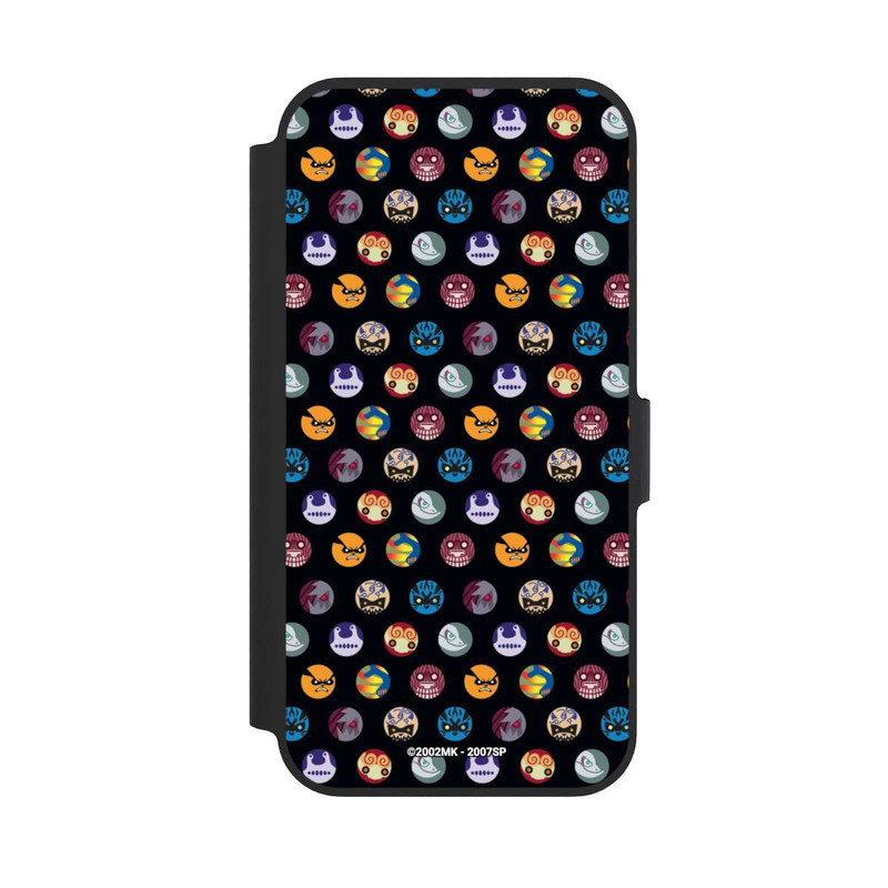 iPhone 13 Pro NIVOflip Bijuu Muster Schwarz
