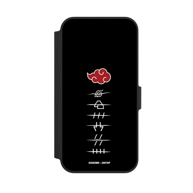 iPhone 13 Pro NIVOflip Symboles des membres de l'Akatsuki noirs