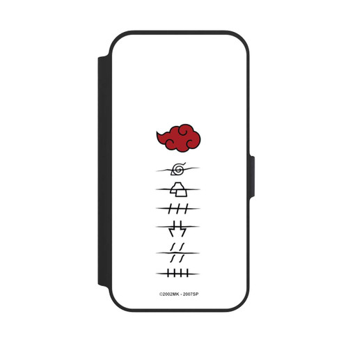 Apple iPhone 13 Pro NIVOflip Akatsuki member symbols white