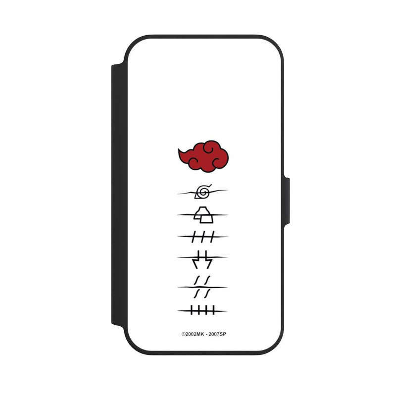 iPhone 13 Pro NIVOflip Akatsuki member symbols white