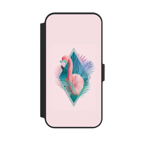 Apple iPhone 13 Pro NIVOflip Tropical Leaves Flamingo