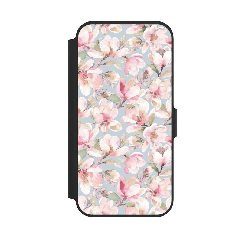 iPhone 13 Pro NIVOflip Magnolia flowers pastel pink