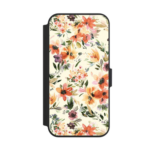 Apple iPhone 13 Pro NIVOflip Summer Artistic Flowers Ivory