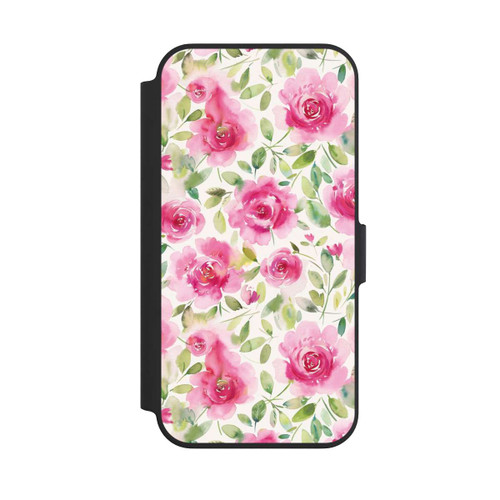 Apple iPhone 13 Pro NIVOflip Aquarell Frische Rosen
