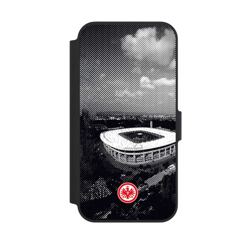 Apple iPhone 13 Pro NIVOflip SGE Stadion Schwarz Weiß