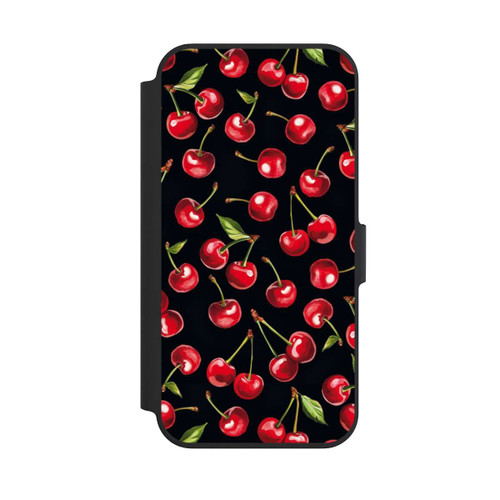 Apple iPhone 13 Pro NIVOflip Kirschmuster Schwarz mit KI