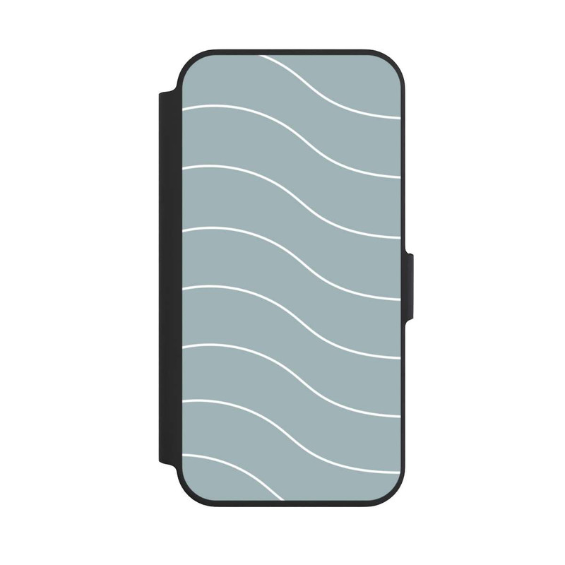 iPhone 13 Pro NIVOflip Trendy Lines White Green