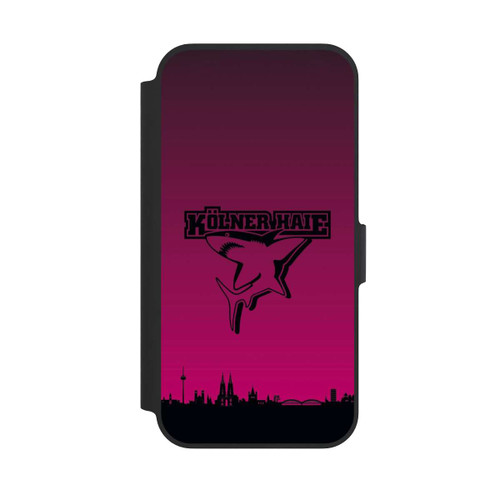 Apple iPhone 13 Pro NIVOflip Kölner Haie Skyline Pink