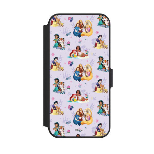 Apple iPhone 13 Pro NIVOflip Princess Floral Pattern Purple