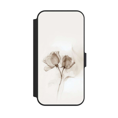 Apple iPhone 13 Pro NIVOflip Braune Rose Blume Nebel
