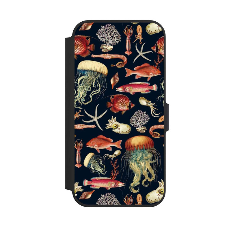 iPhone 13 Pro NIVOflip Deep Sea Fish Pattern
