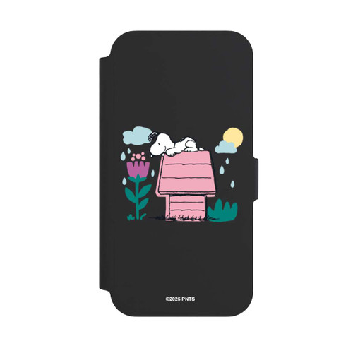 Apple iPhone 13 Pro NIVOflip Snoopy Hundehütte Frühling transparent