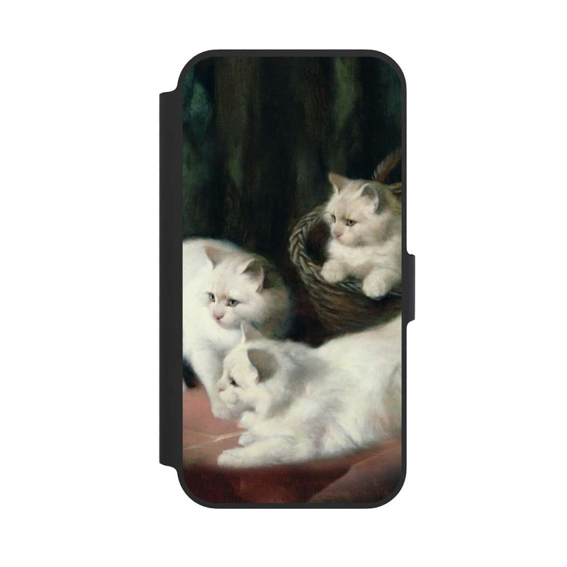 iPhone 13 Pro NIVOflip Three White Angora Kittens