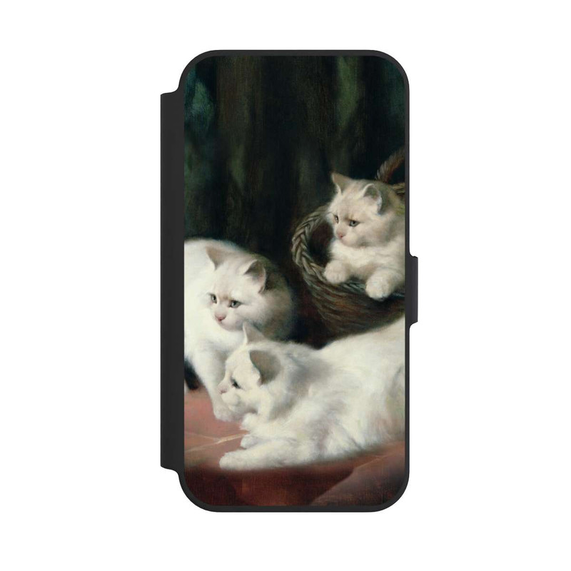 iPhone 13 Pro NIVOflip Three White Angora Kittens