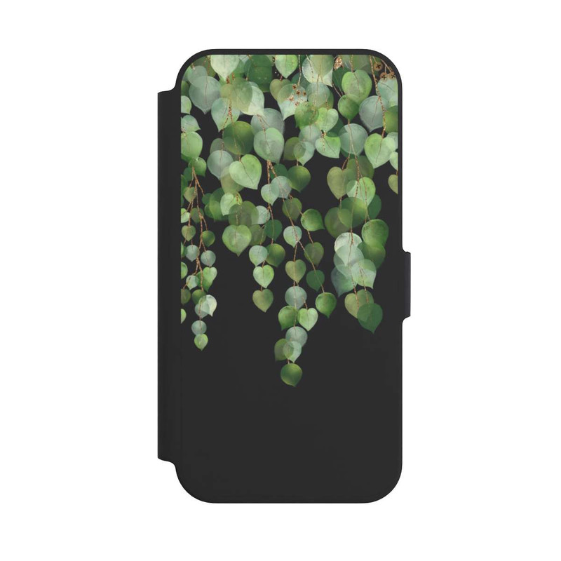 iPhone 13 Pro NIVOflip Eucalyptus Hanging Watercolor Transparent