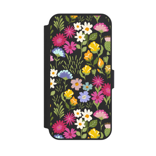 Apple iPhone 13 Pro NIVOflip Bunte Sommerblumen Transparent