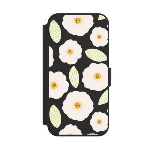 Apple iPhone 13 Pro NIVOflip Simple Pastell Flowers Light Transparent