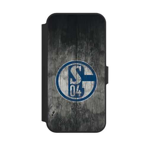 Apple iPhone 13 Pro NIVOflip Schalke 04 Holz Look