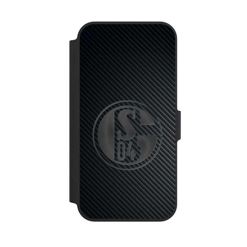 iPhone 13 Pro NIVOflip Schalke 04 Carbon Look