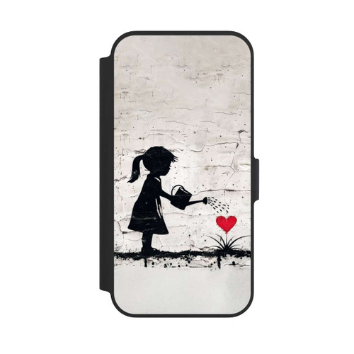 Apple iPhone 13 Pro NIVOflip Girl Watering Bunch of Flowers 