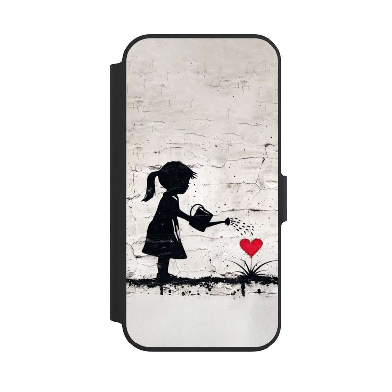 iPhone 13 Pro NIVOflip Girl Watering Bunch of Flowers 