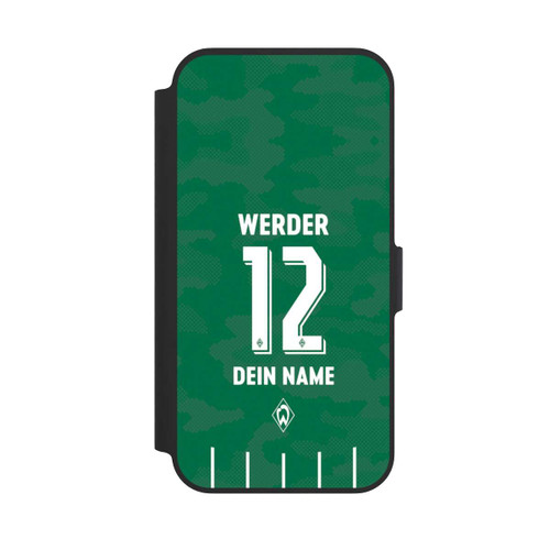 Apple iPhone 13 Pro NIVOflip Werder Bremen Trikot Personalisierbar 25-26