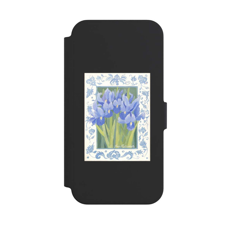 iPhone 13 Pro NIVOflip Blue Iris, by Jennifer Abbott