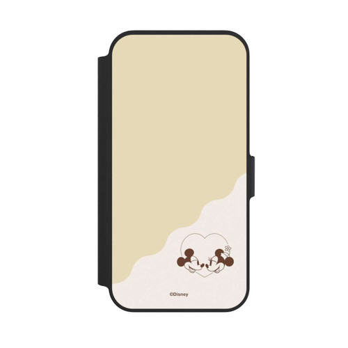 Apple iPhone 13 Pro NIVOflip Mickey and Minnie Love Heart Beige