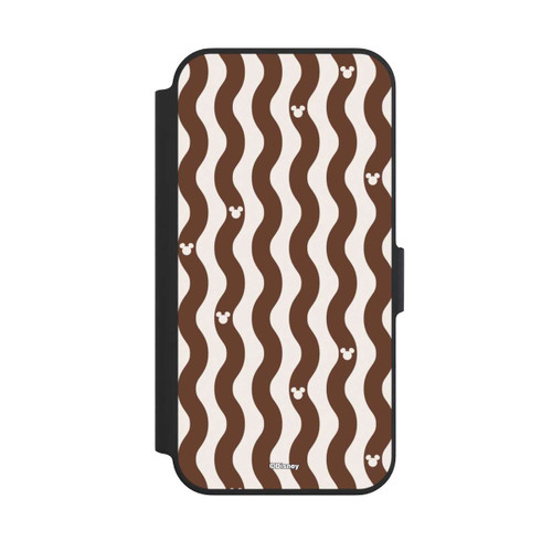 Apple iPhone 13 Pro NIVOflip Mickey Mouse Brown Pattern Waves