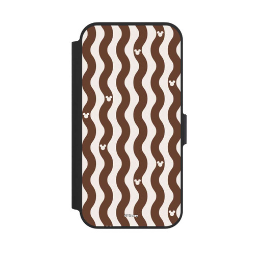 Apple iPhone 13 Pro NIVOflip Mickey Mouse Brown Pattern Waves