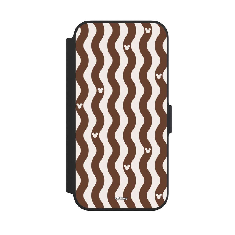 iPhone 13 Pro NIVOflip Mickey Mouse Brown Pattern Waves