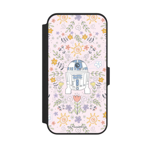 Apple iPhone 13 Pro NIVOflip R2D2 Blumen Muster