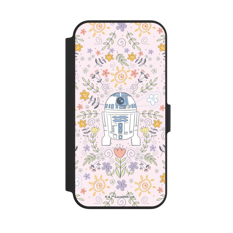 iPhone 13 Pro NIVOflip R2D2 Blumen Muster