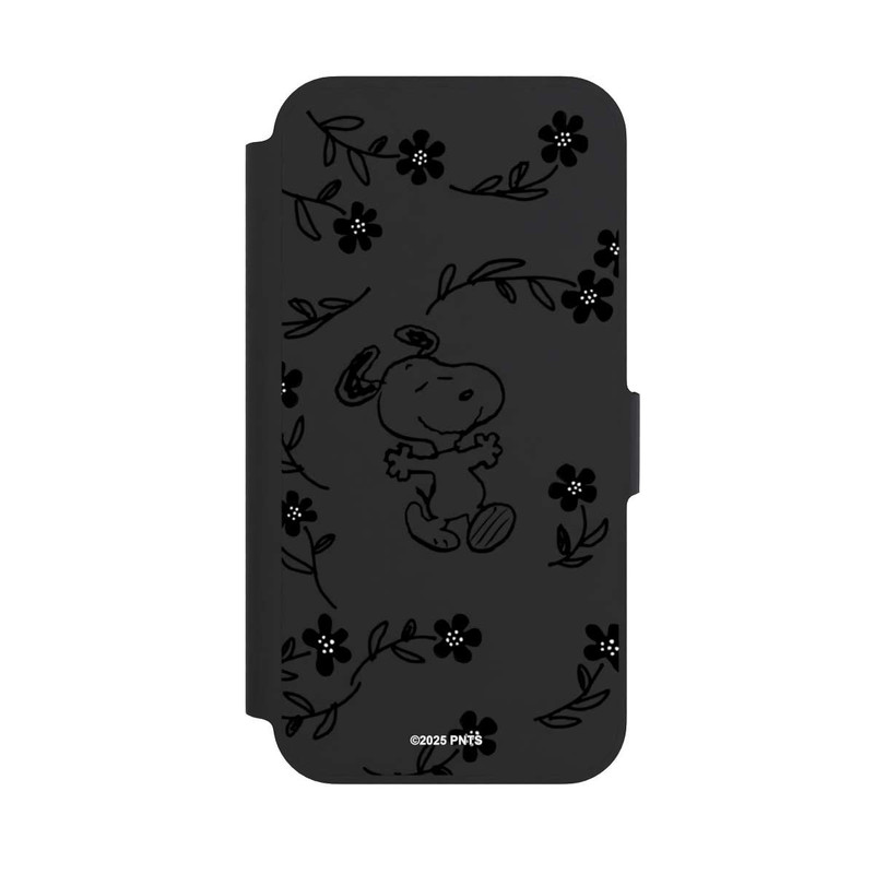 iPhone 13 Pro NIVOflip Snoopy und Flowers Transparent