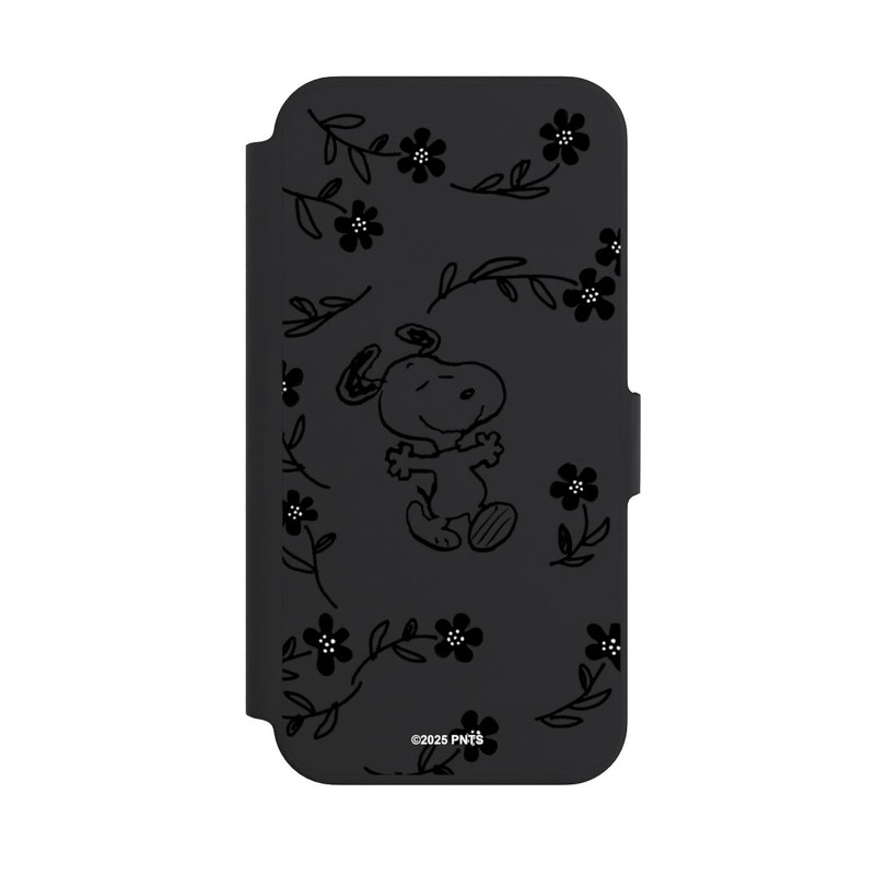 iPhone 13 Pro NIVOflip Snoopy und Flowers Transparent