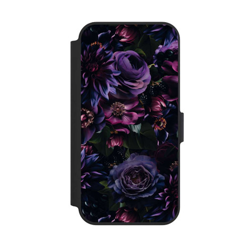 Apple iPhone 13 Pro NIVOflip Dunkle Lila Blüten 
